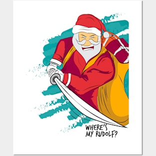 Where is my Rudolf? Posters and Art